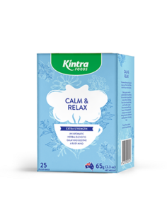 Kintra Calm & Relax Tea 65g/25 Tea Bags (36 box/pack) x 1